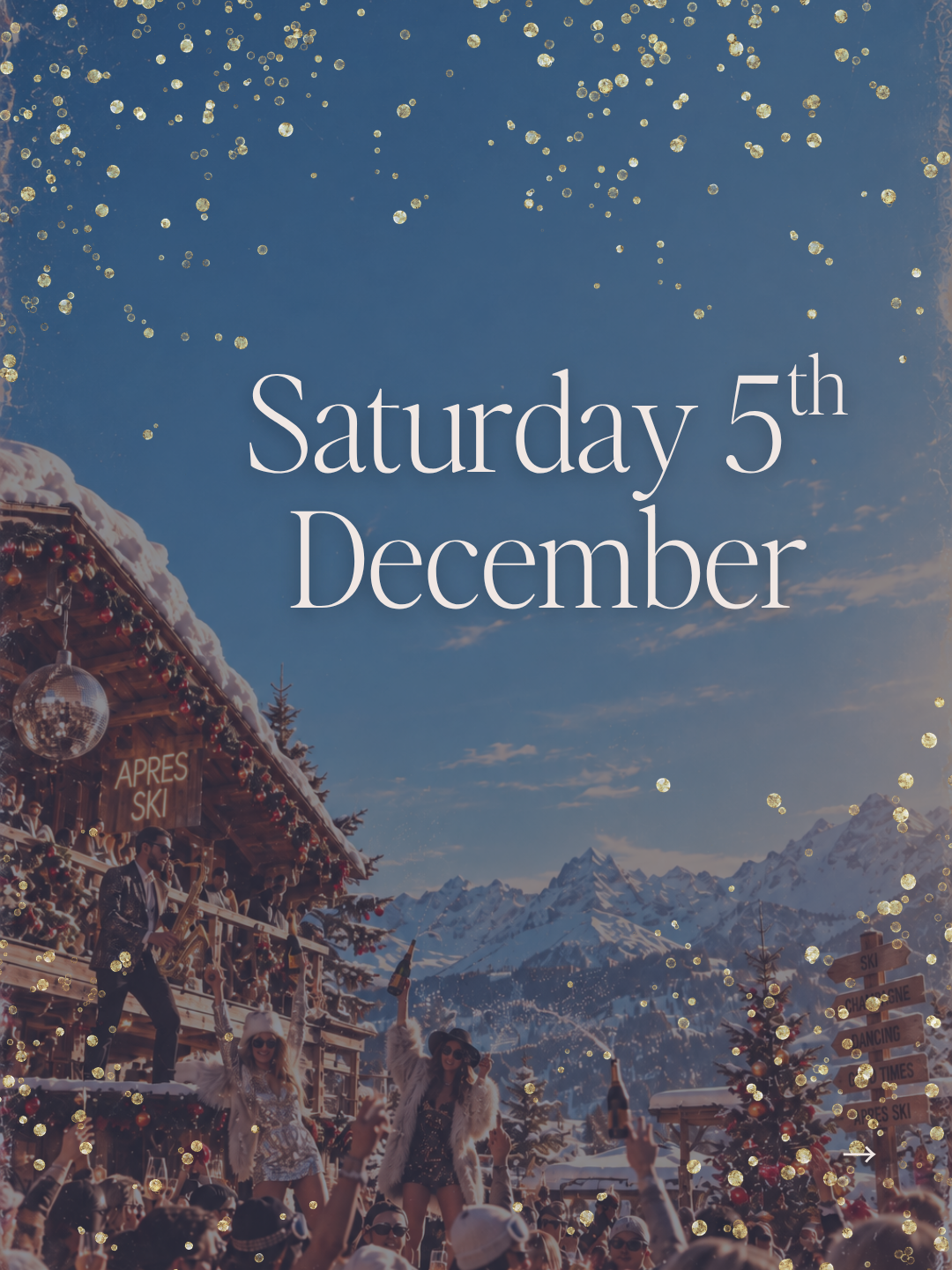 Saturday 5th December Xmas Party Night